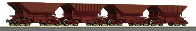 Set of 4 Ore cars LKAB<br /><a href='images/pictures/Roco/231299.jpg' target='_blank'>Full size image</a>